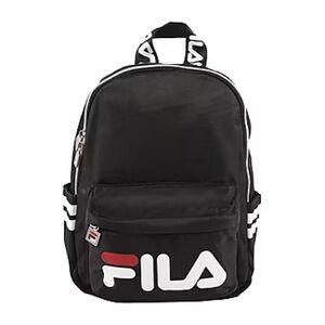 Fila Black and White Mini Backpack